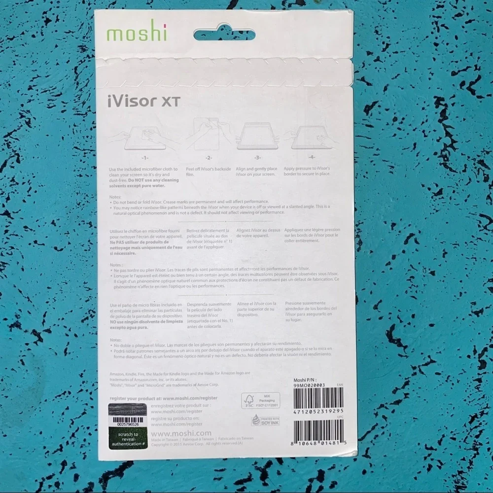 Moshi Clear Screen Protector For Amazon Fire Tablets